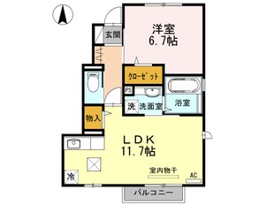 カイムの物件間取画像